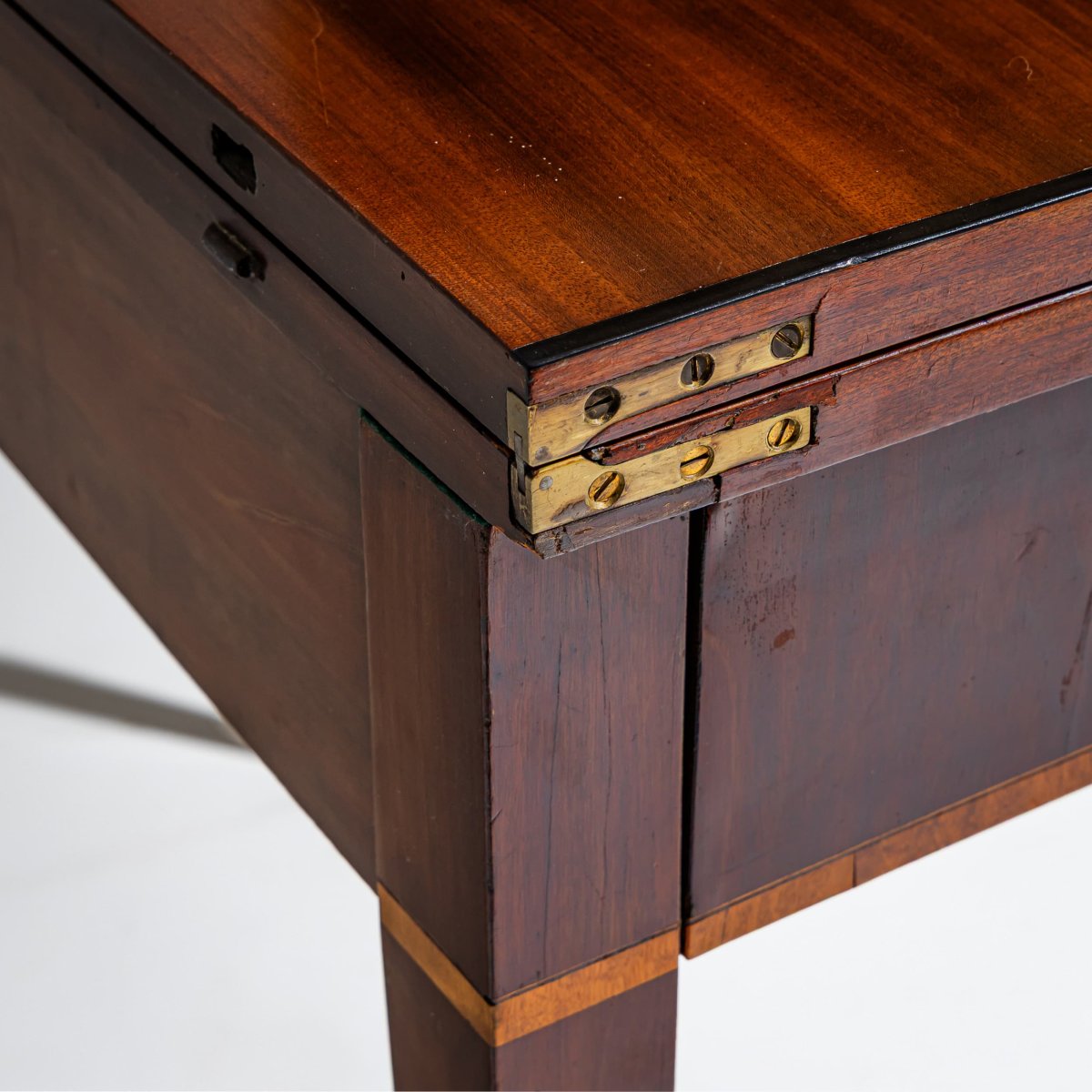 Neoclassical Gaming Table, 19th Century-photo-4