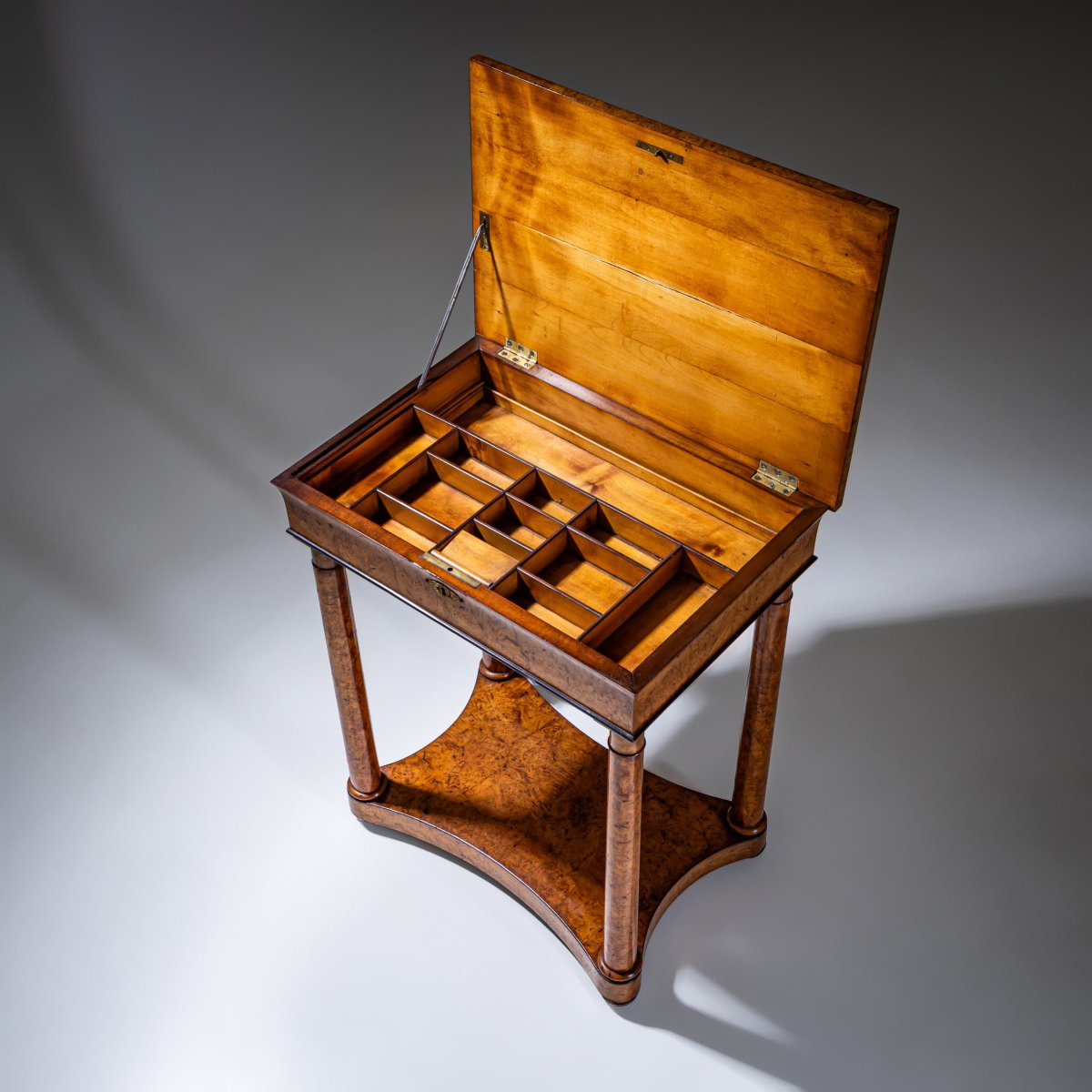 Sewing Table From The Reign Of Charles X, France, Circa 1830-photo-6