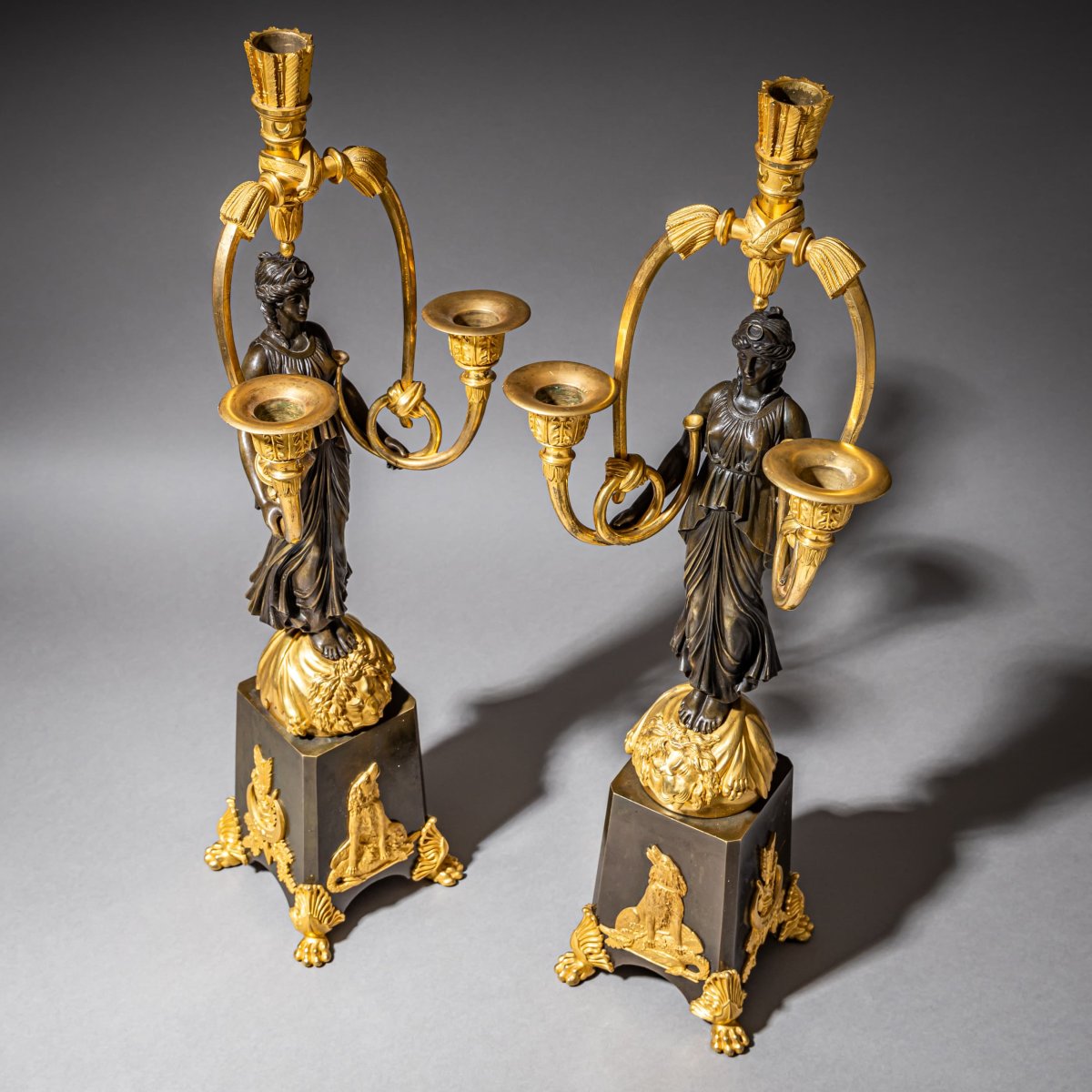 Empire-style Chandeliers, Attributed To Friedrich Bergenfeldt, Russia, Circa 1810-photo-4