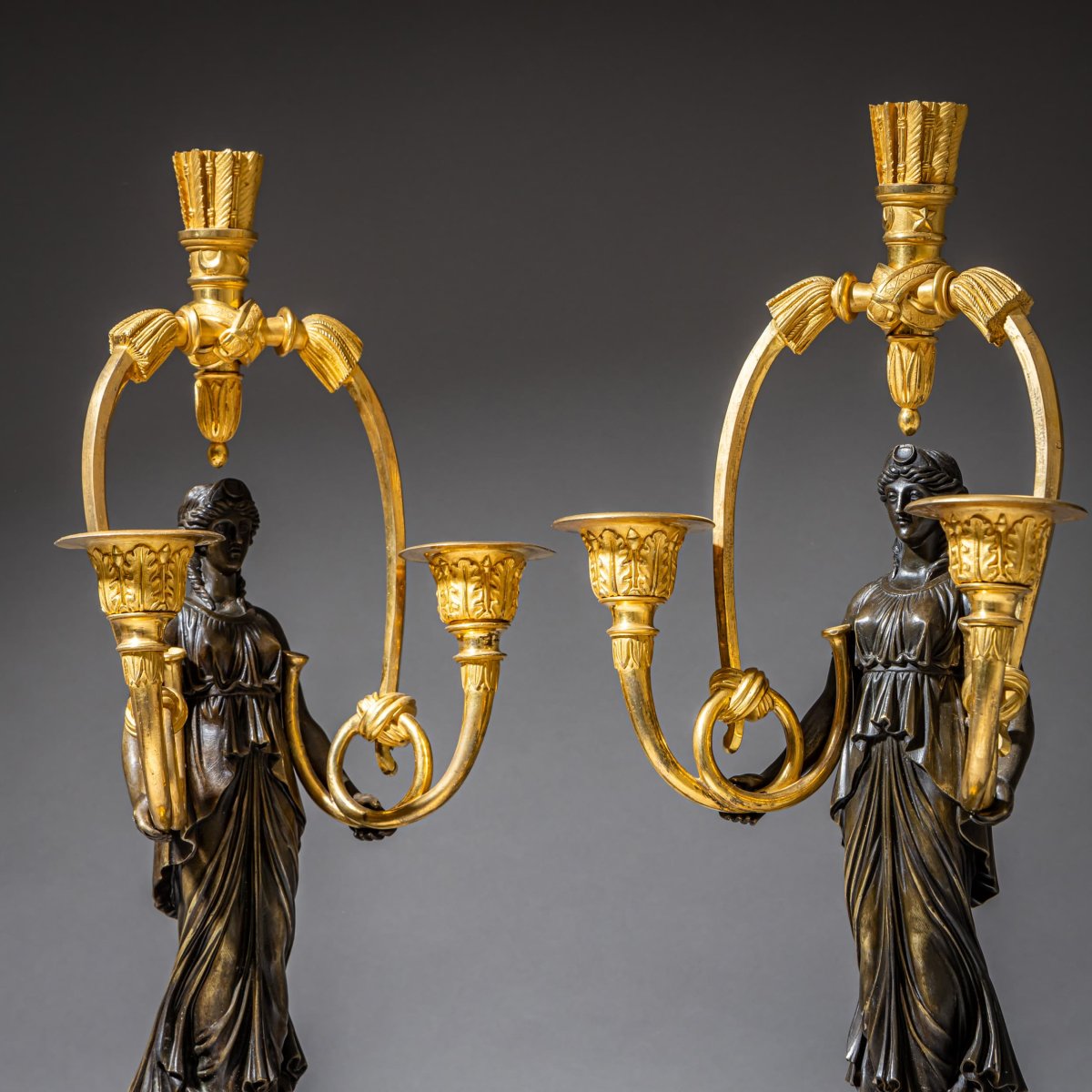 Empire-style Chandeliers, Attributed To Friedrich Bergenfeldt, Russia, Circa 1810-photo-5