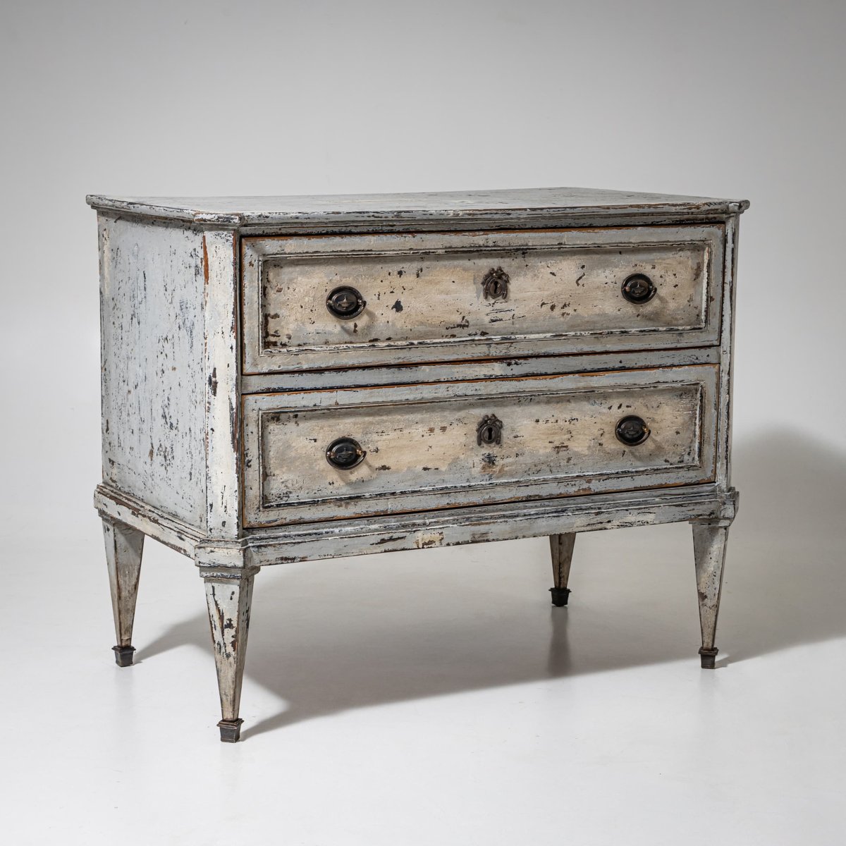 Neoclassical Chest Of Drawers, Circa 1800-photo-6