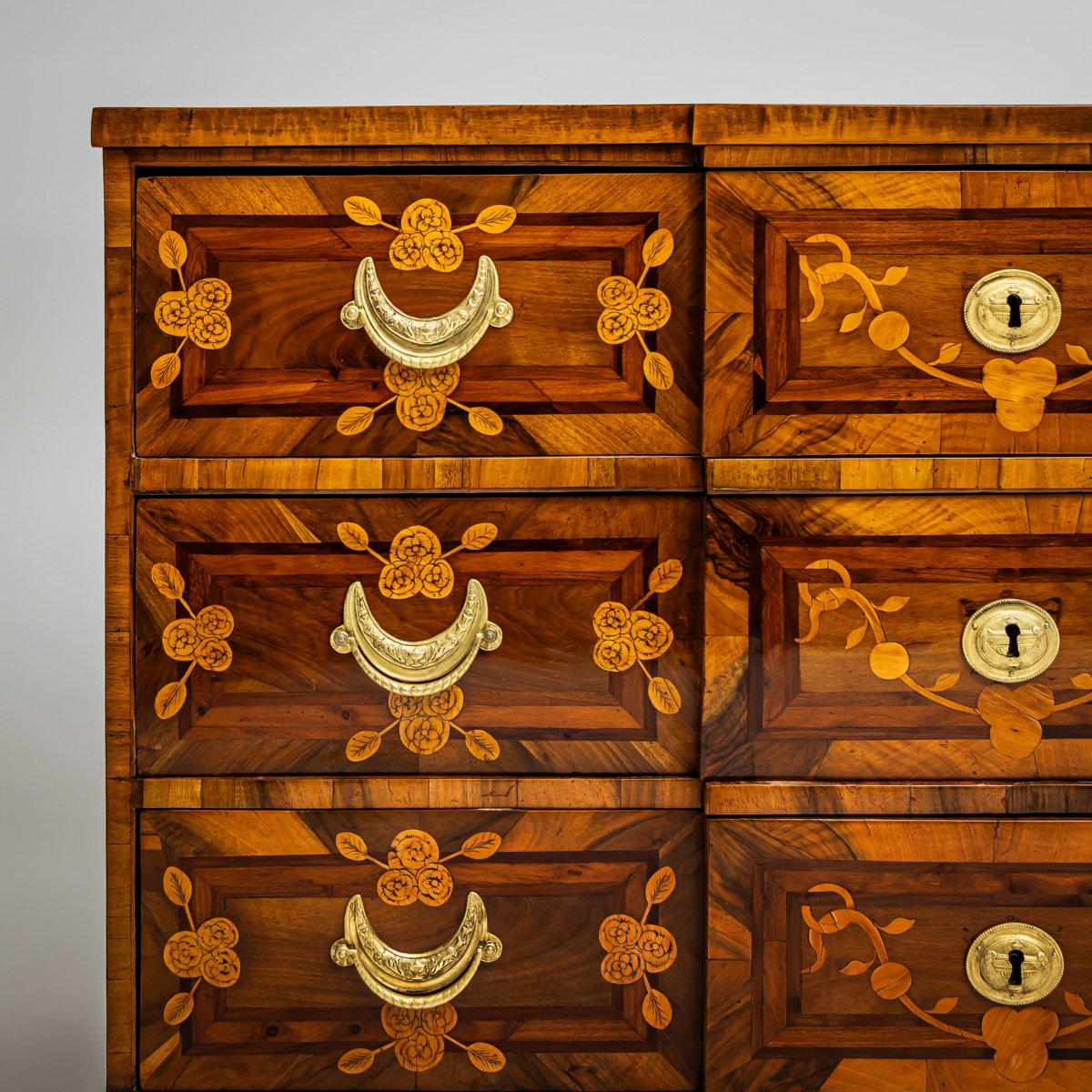 Louis XVI Marquetry Commode, Late 18th Century-photo-1