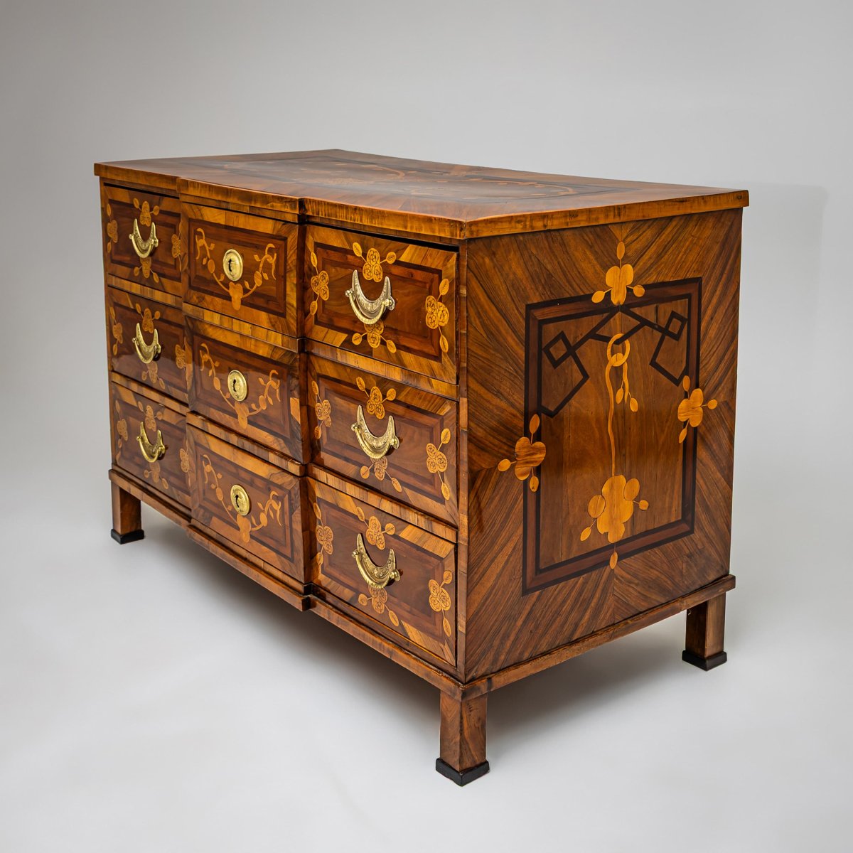Louis XVI Marquetry Commode, Late 18th Century-photo-6