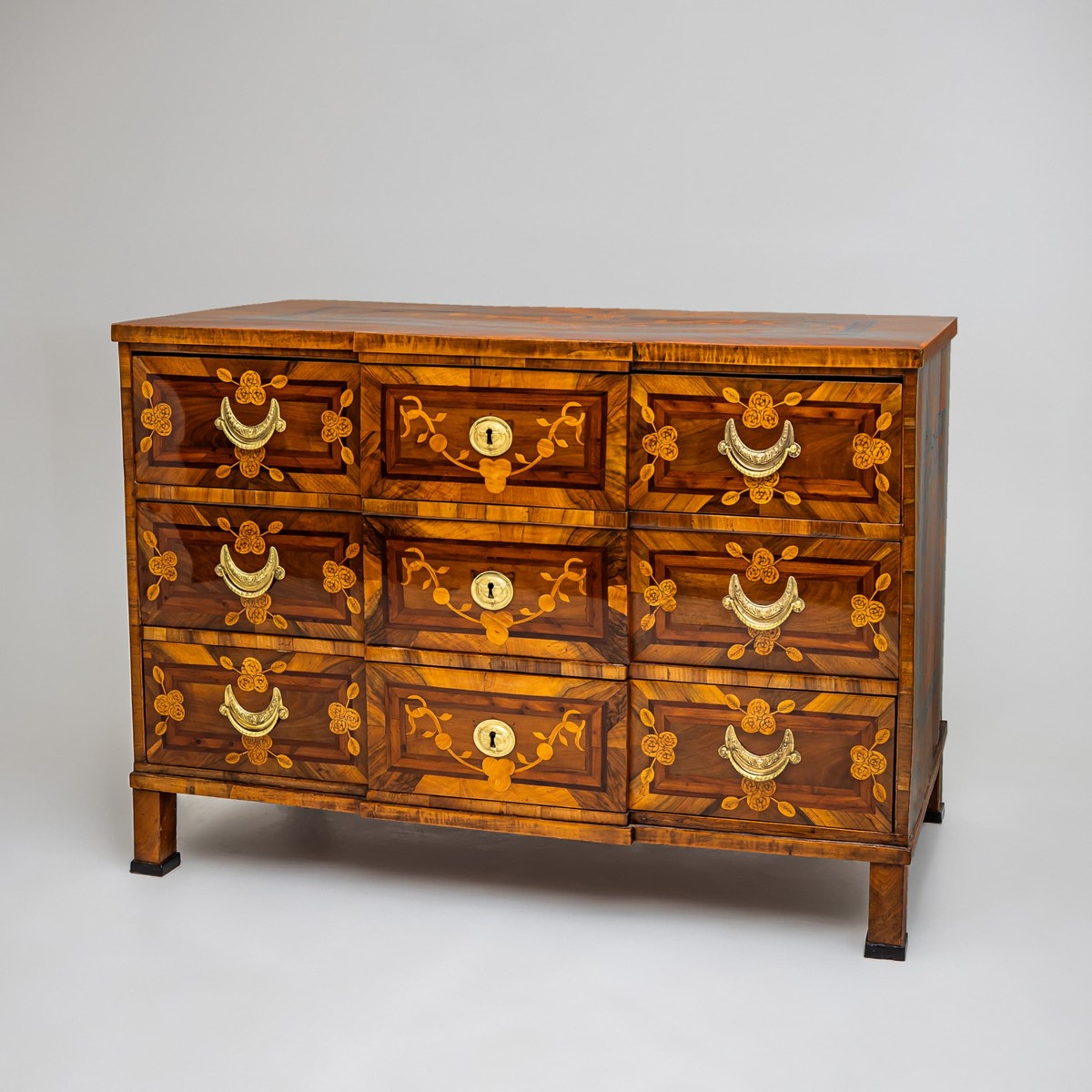 Louis XVI Marquetry Commode, Late 18th Century