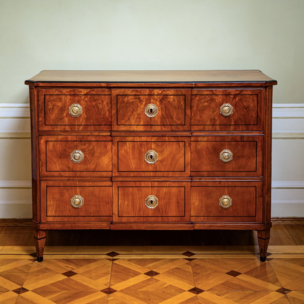 Neoclassical Chest Of Drawers, Central Germany, Circa 1800-photo-2