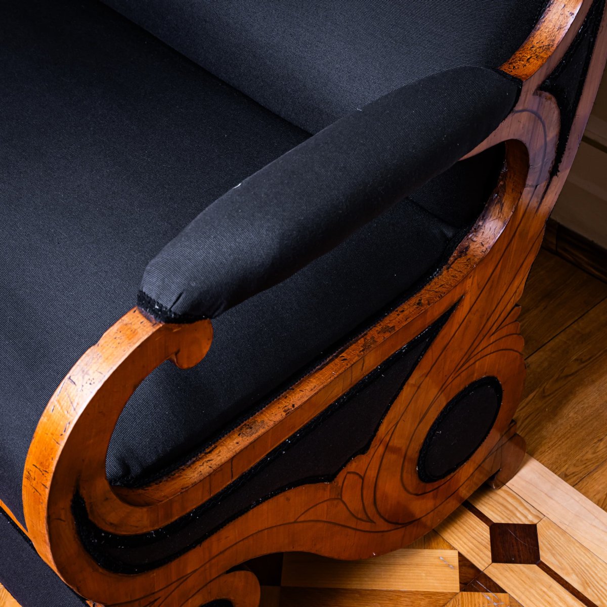 Sofa, Biedermeier Style, Austria, 1820/30-photo-4