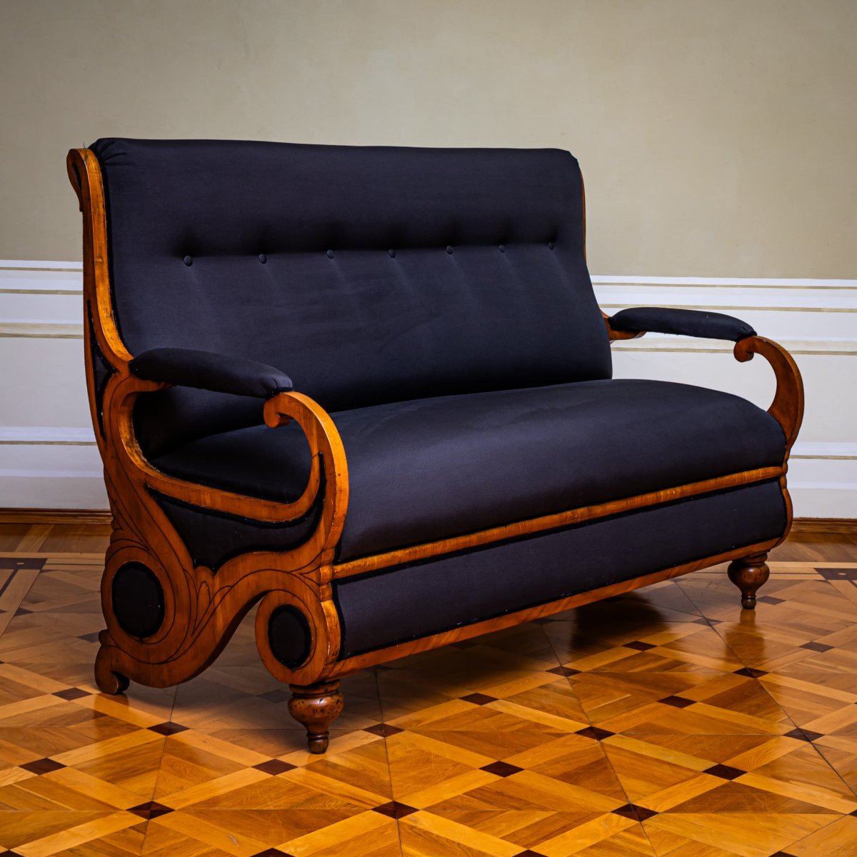 Sofa, Biedermeier Style, Austria, 1820/30-photo-1