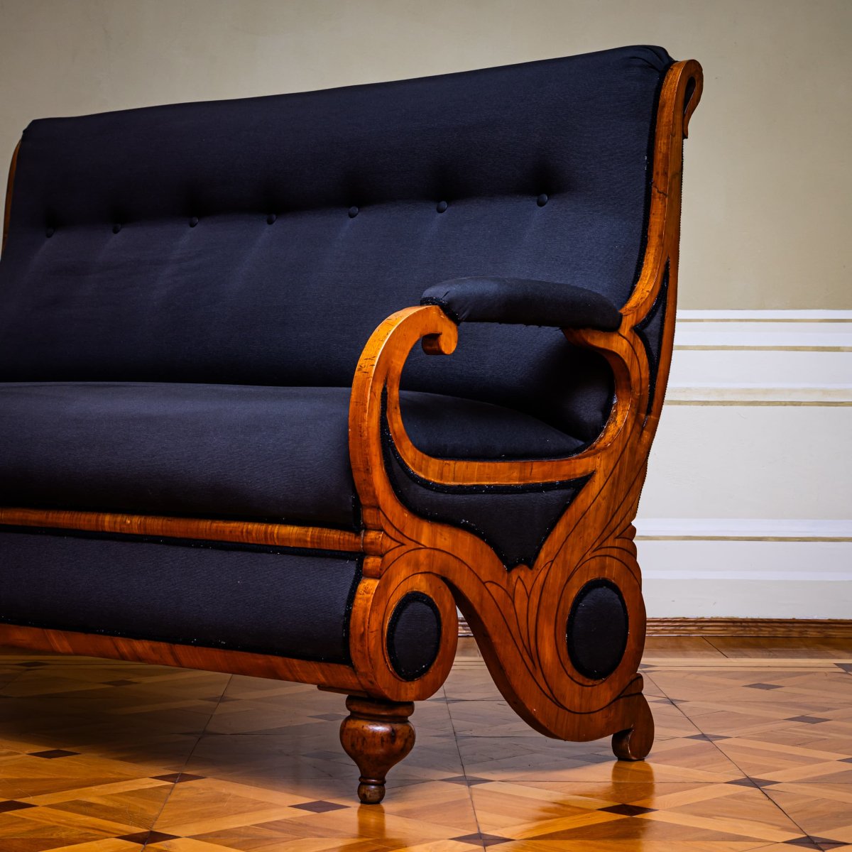 Sofa, Biedermeier Style, Austria, 1820/30-photo-3