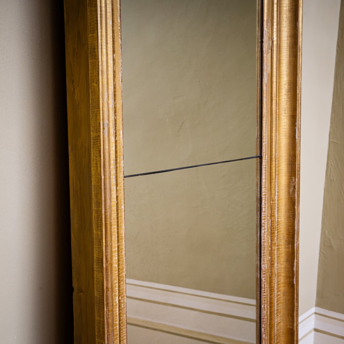 Pair Of Wall Mirrors, Early 19th Century-photo-2