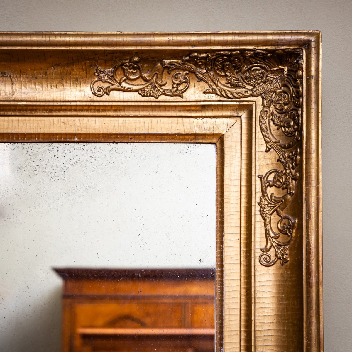 Pair Of Wall Mirrors, Early 19th Century-photo-4