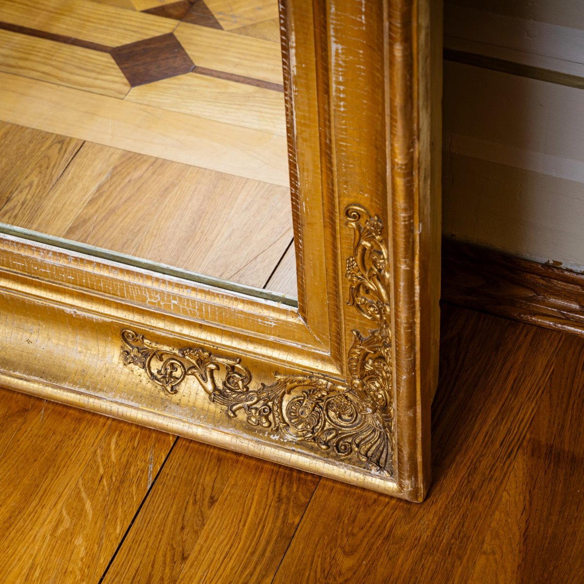 Pair Of Wall Mirrors, Early 19th Century-photo-4