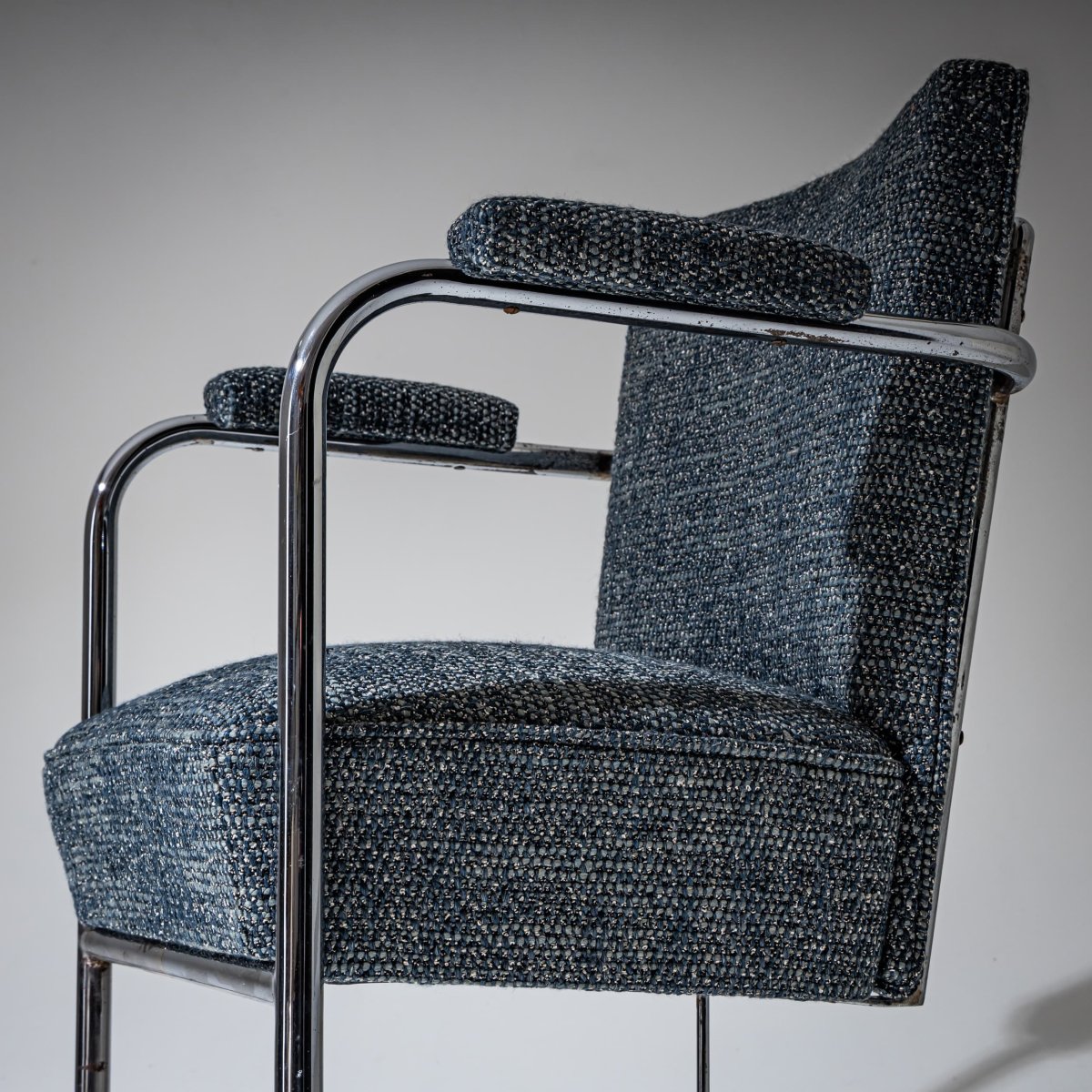 Mid-century Armchair, Italy, 1950s-photo-3