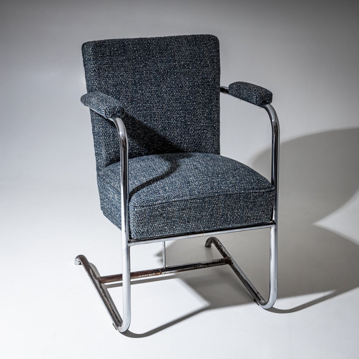 Mid-century Armchair, Italy, 1950s-photo-2