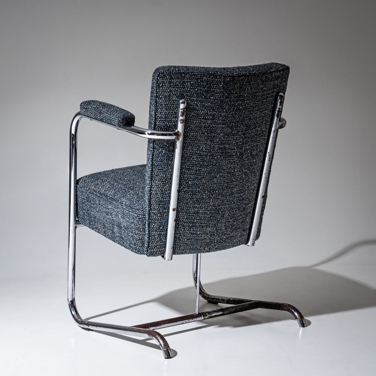 Mid-century Armchair, Italy, 1950s-photo-6