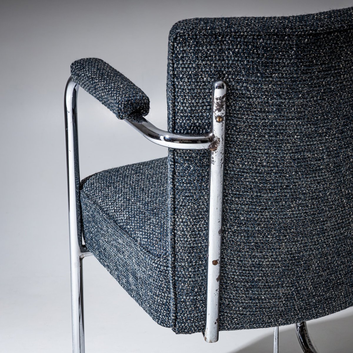 Mid-century Armchair, Italy, 1950s-photo-7