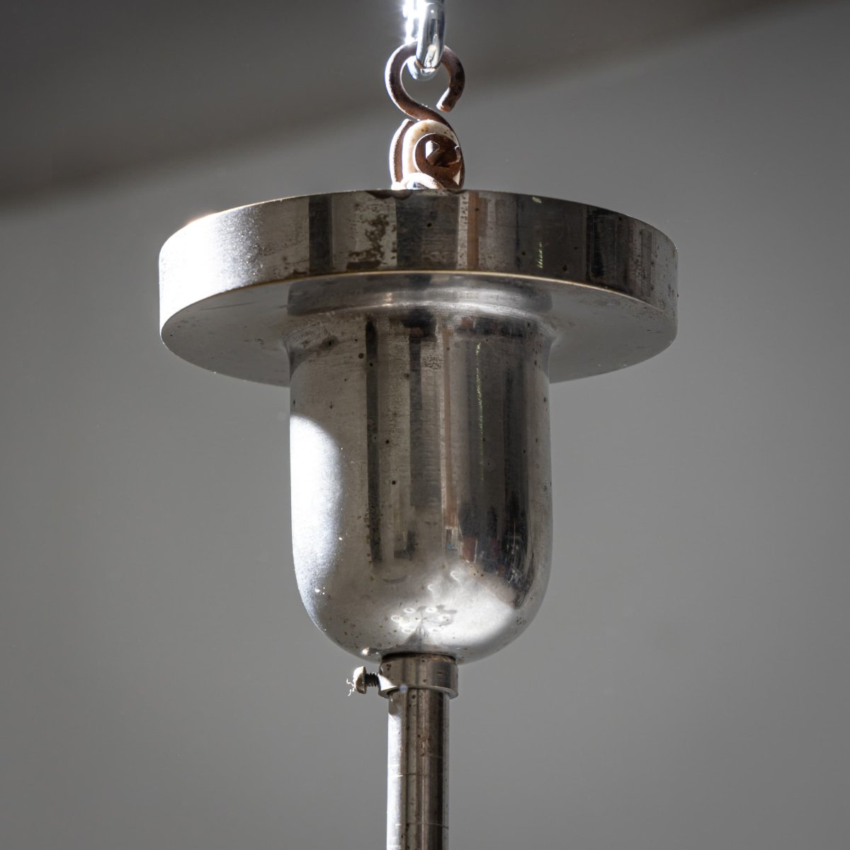 Ceiling Chandelier, Bohemian 1930-photo-8