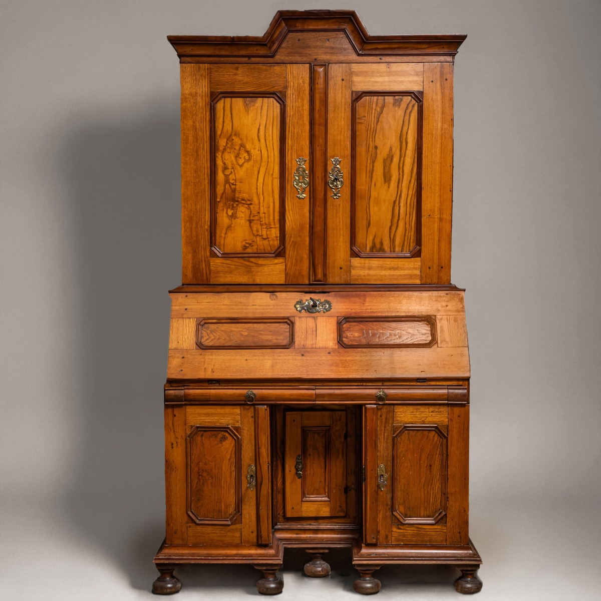 Baroque Secretaire in Ash Wood, North German c. 1720