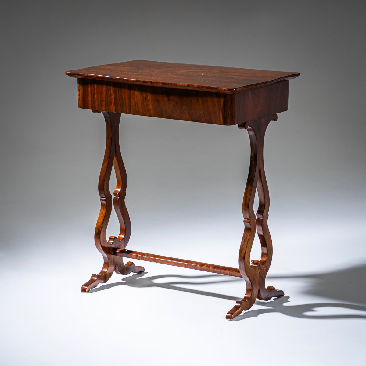 Biedermeier Sewing Table, Circa 1840-photo-1