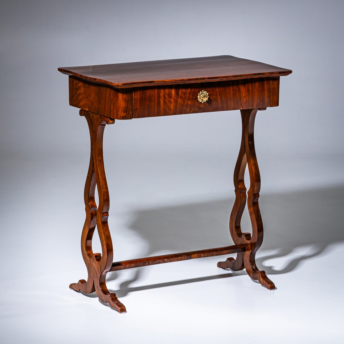 Biedermeier Sewing Table, Circa 1840-photo-4