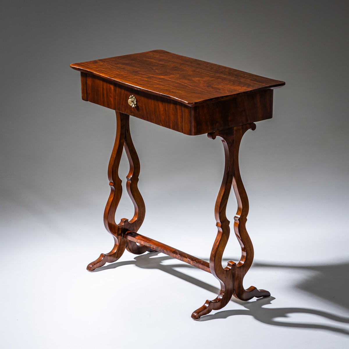 Biedermeier Sewing Table, Circa 1840
