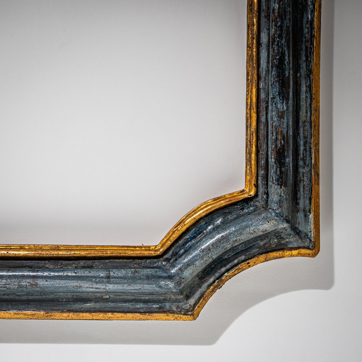 Patinated Baroque Frame, France, 18th Century-photo-2