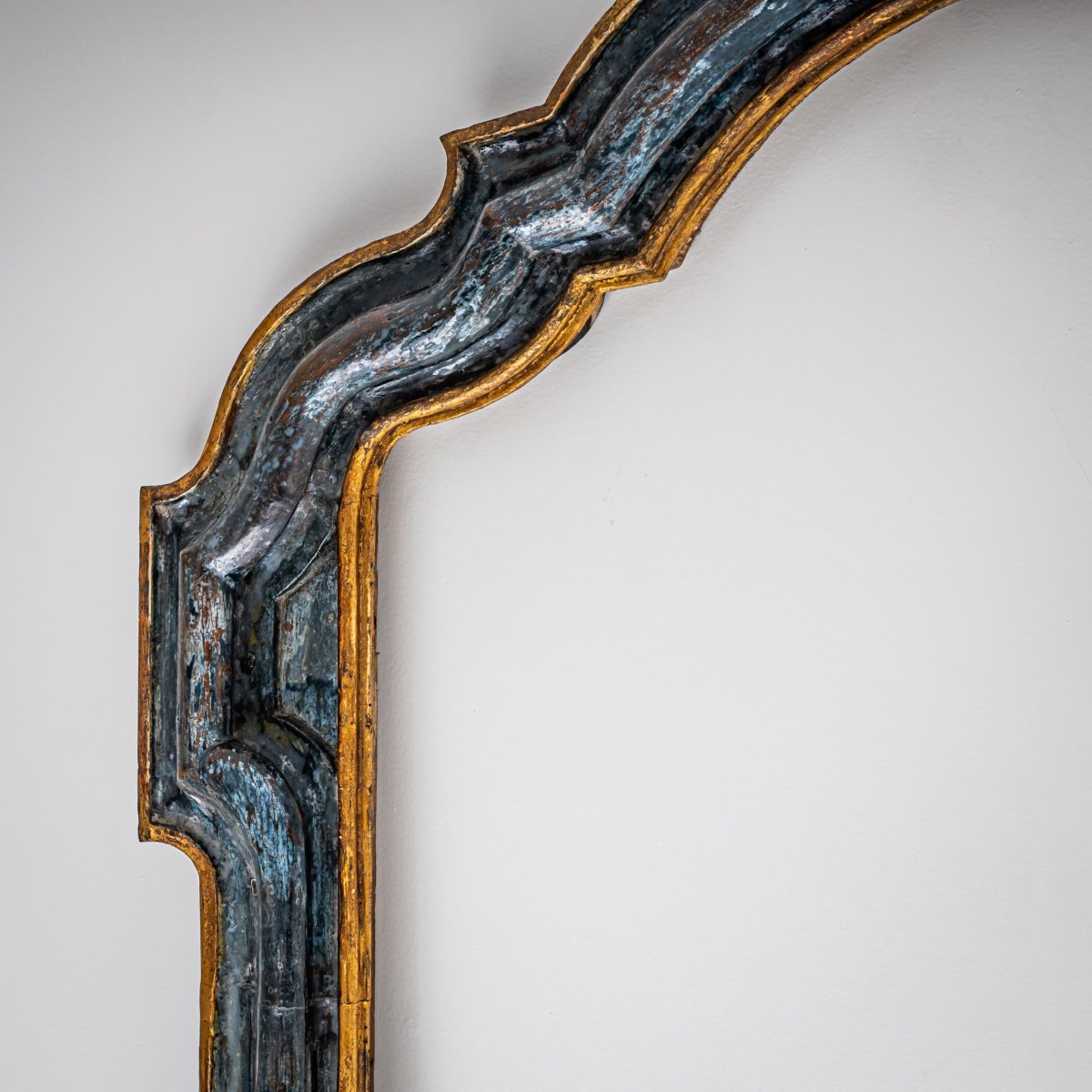 Patinated Baroque Frame, France, 18th Century-photo-7