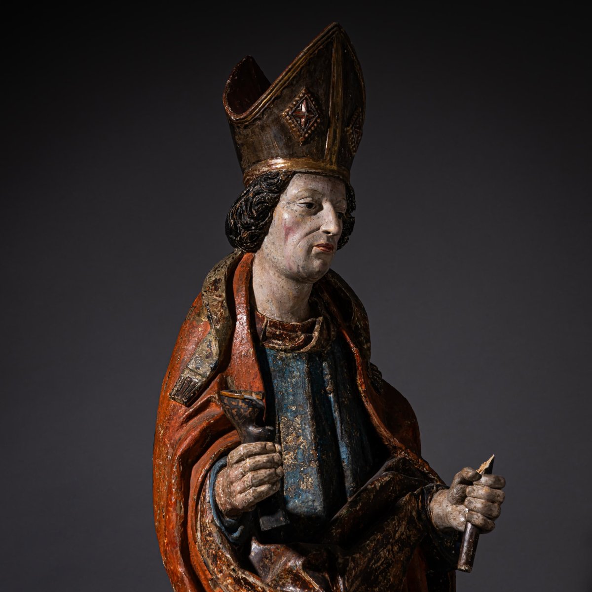Sculpture de saint Éloi, 1480-1500-photo-5