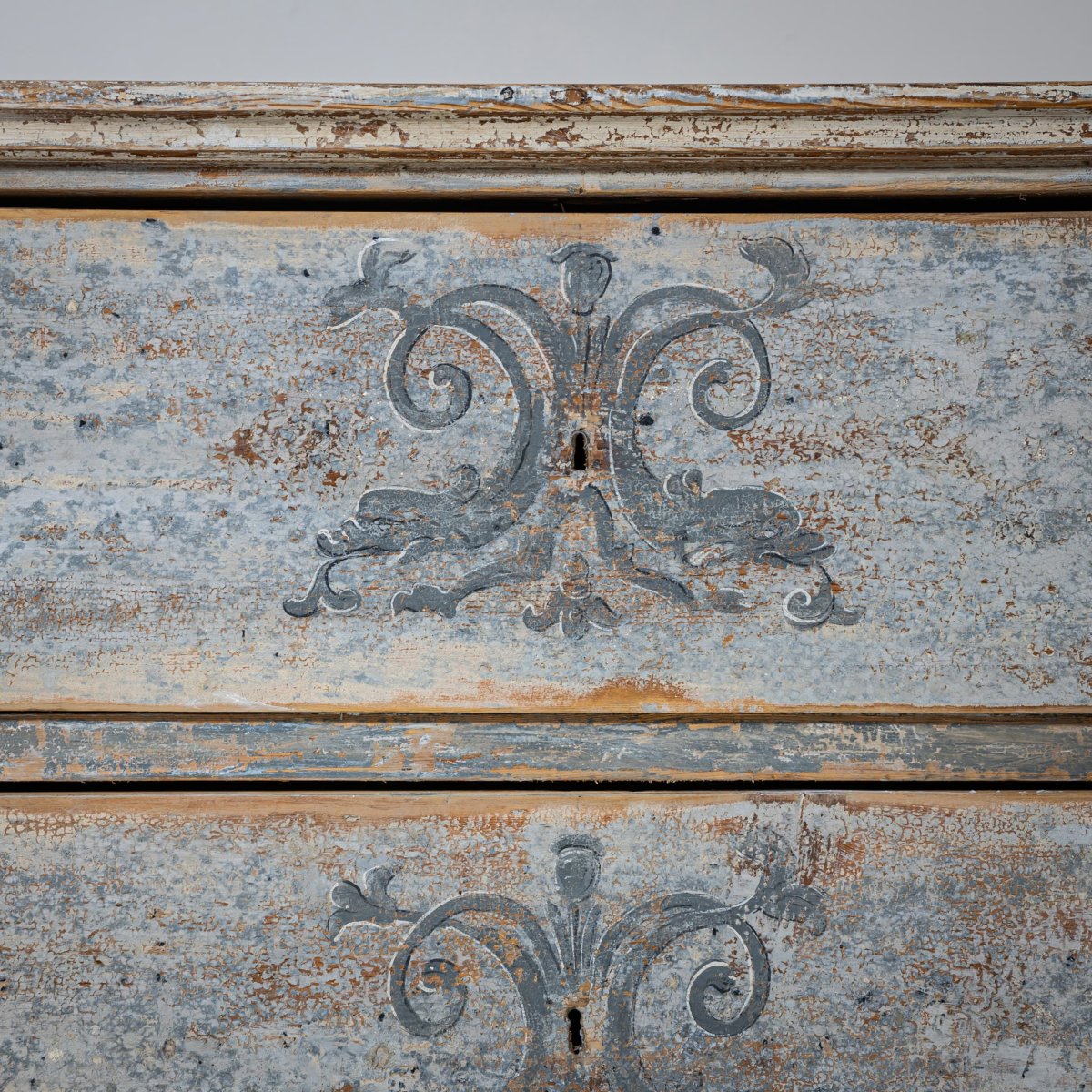 Biedermeier Commode, Painted With Historical Motifs, 1835-40, Southern Germany-photo-2