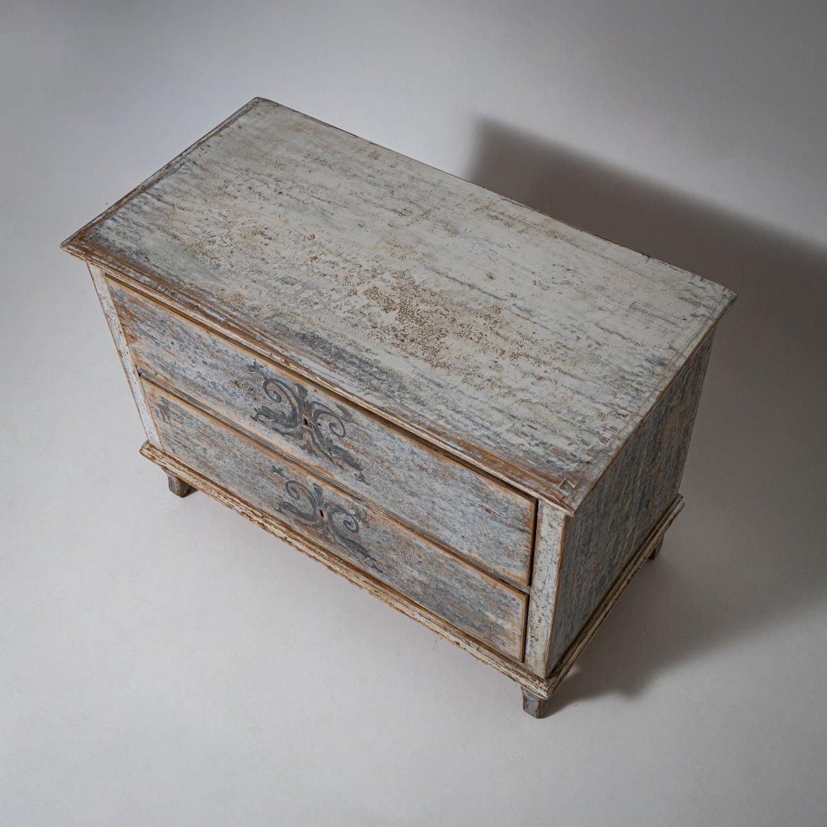 Biedermeier Commode, Painted With Historical Motifs, 1835-40, Southern Germany-photo-1