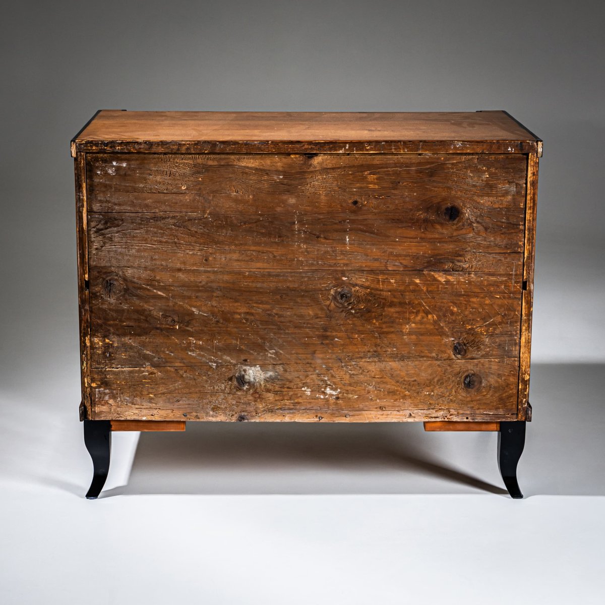 Biedermeier Chest Of Drawers With Burr Veneer, Southern Germany, Circa 1820-photo-2