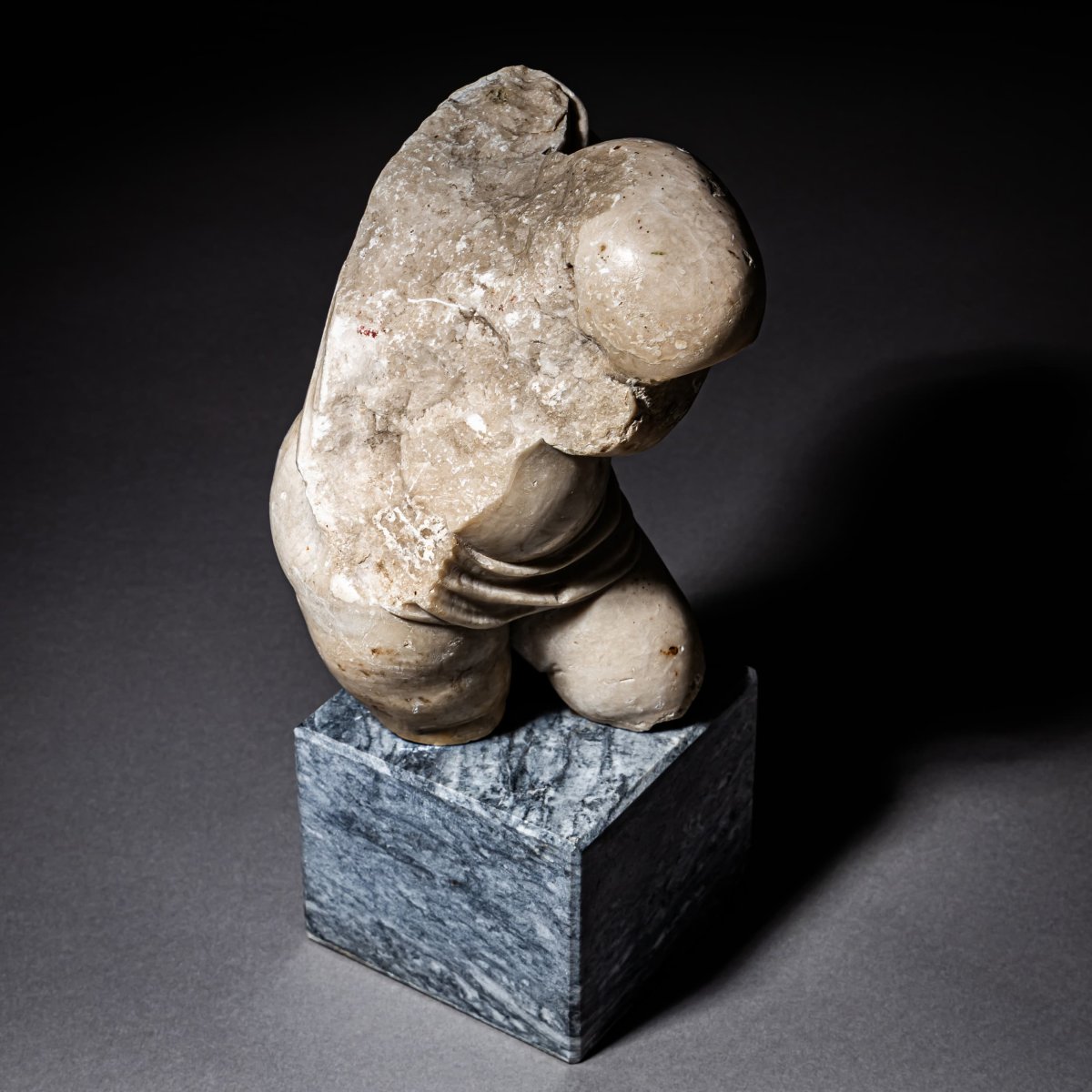 Fragment Of A Bacchante With A Wineskin, 17th/18th Century-photo-4