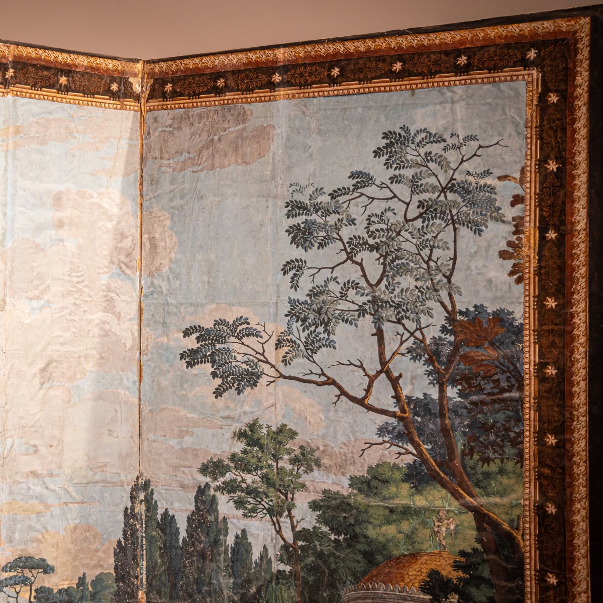Two Panels From A Panoramic Tapestry By Joseph Dufour (1757-1824), Telemachus On The Island Of-photo-4