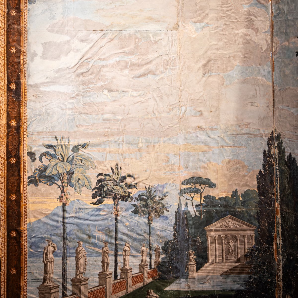 Two Panels From A Panoramic Tapestry By Joseph Dufour (1757-1824), Telemachus On The Island Of-photo-8