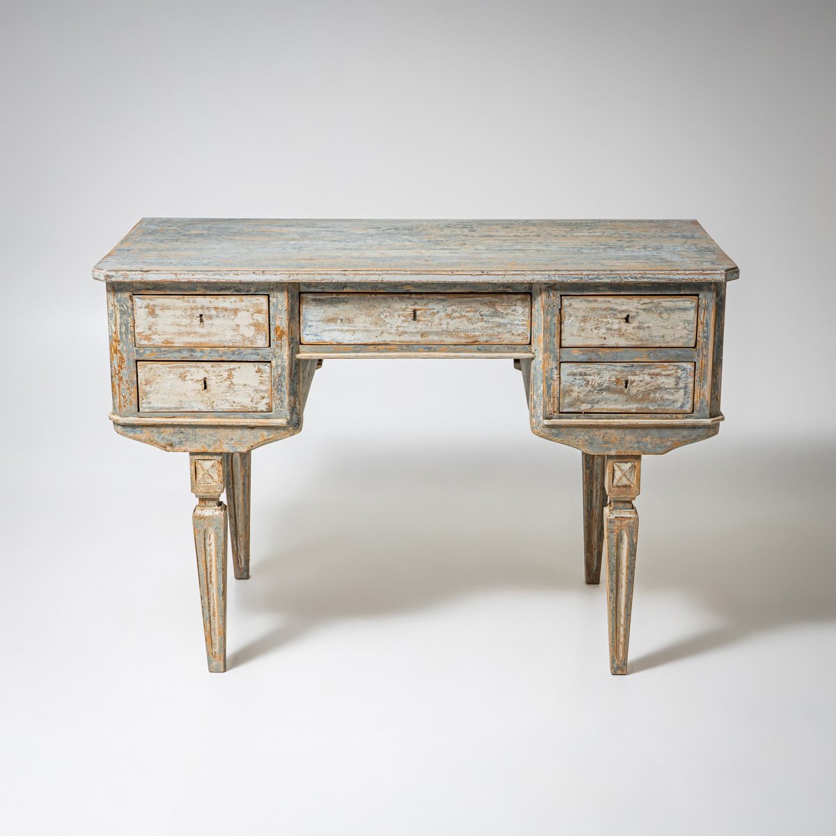 Bureau peint, XIXe siècle-photo-1