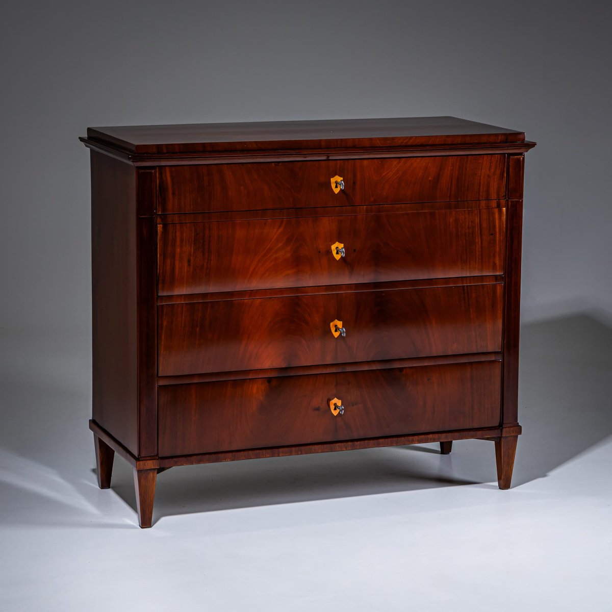 Commode Biedermeier, vers 1820-photo-2