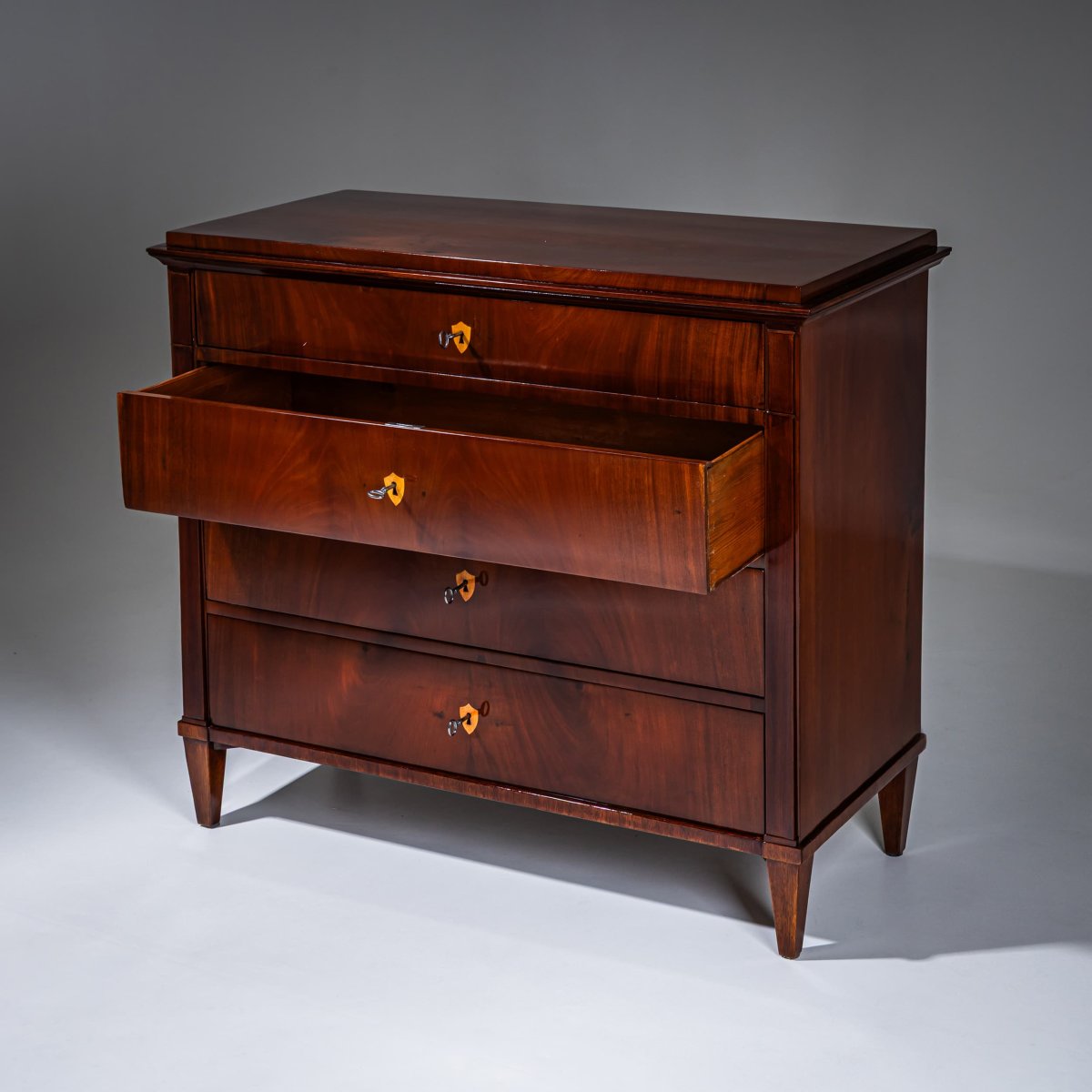 Commode Biedermeier, vers 1820-photo-5