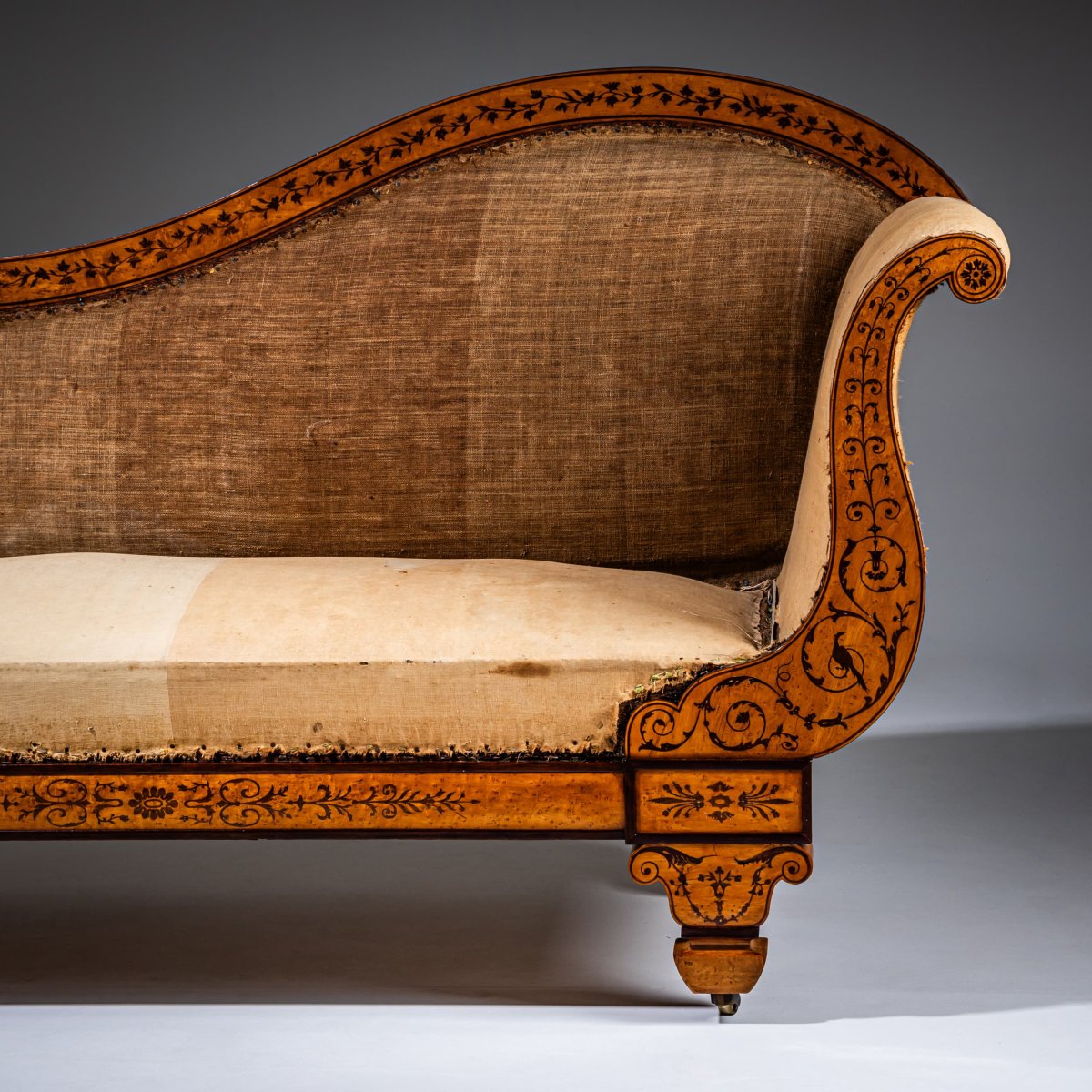 Charles X Chaise longue, France, circa 1830-photo-2
