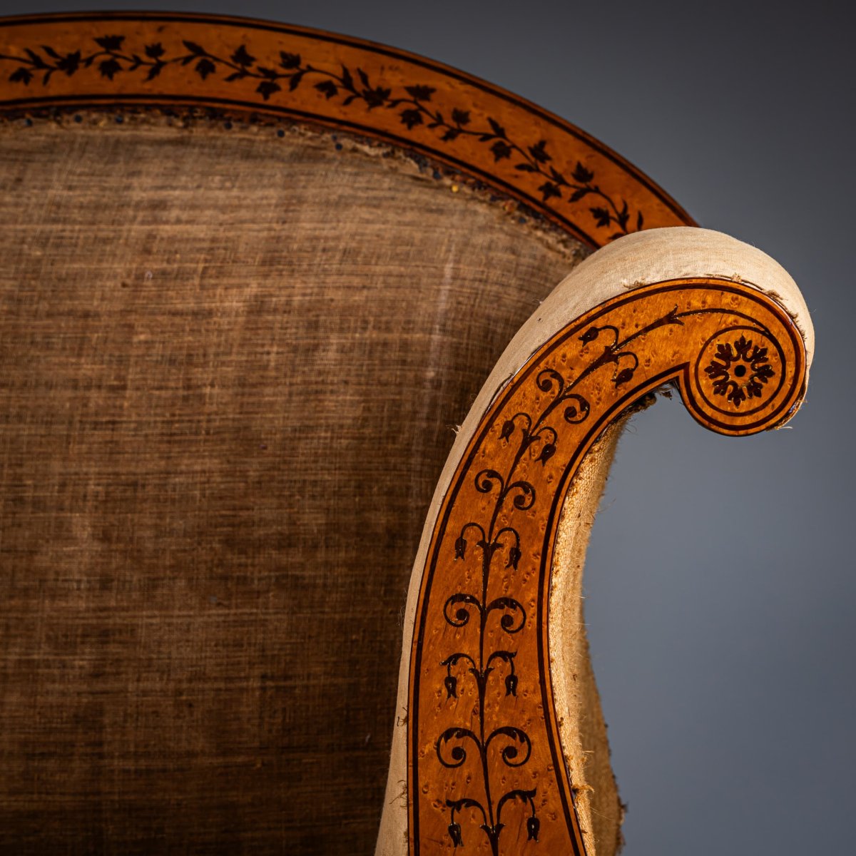 Charles X Chaise longue, France, circa 1830-photo-4
