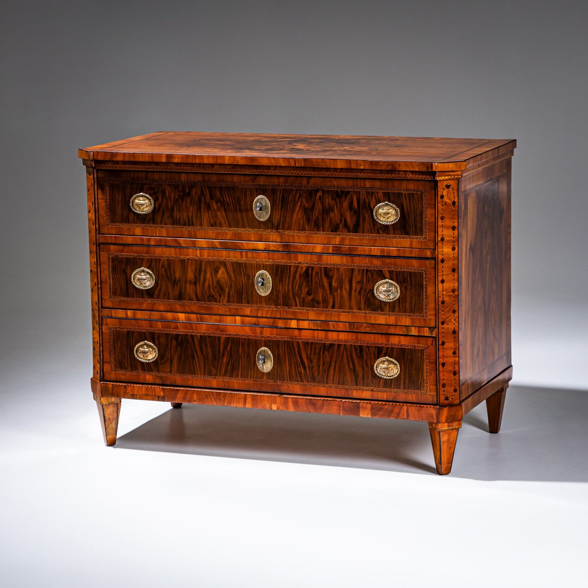 Commode néoclassique (Zopfstil), Dresde, vers 1780-photo-6