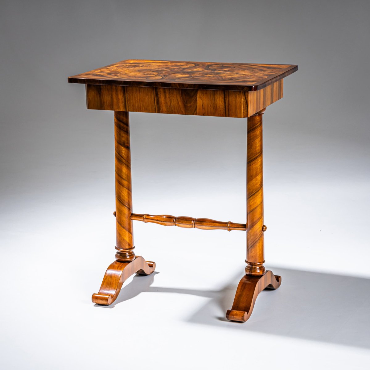 Table à couture Biedermeier, vers 1830-1840-photo-4