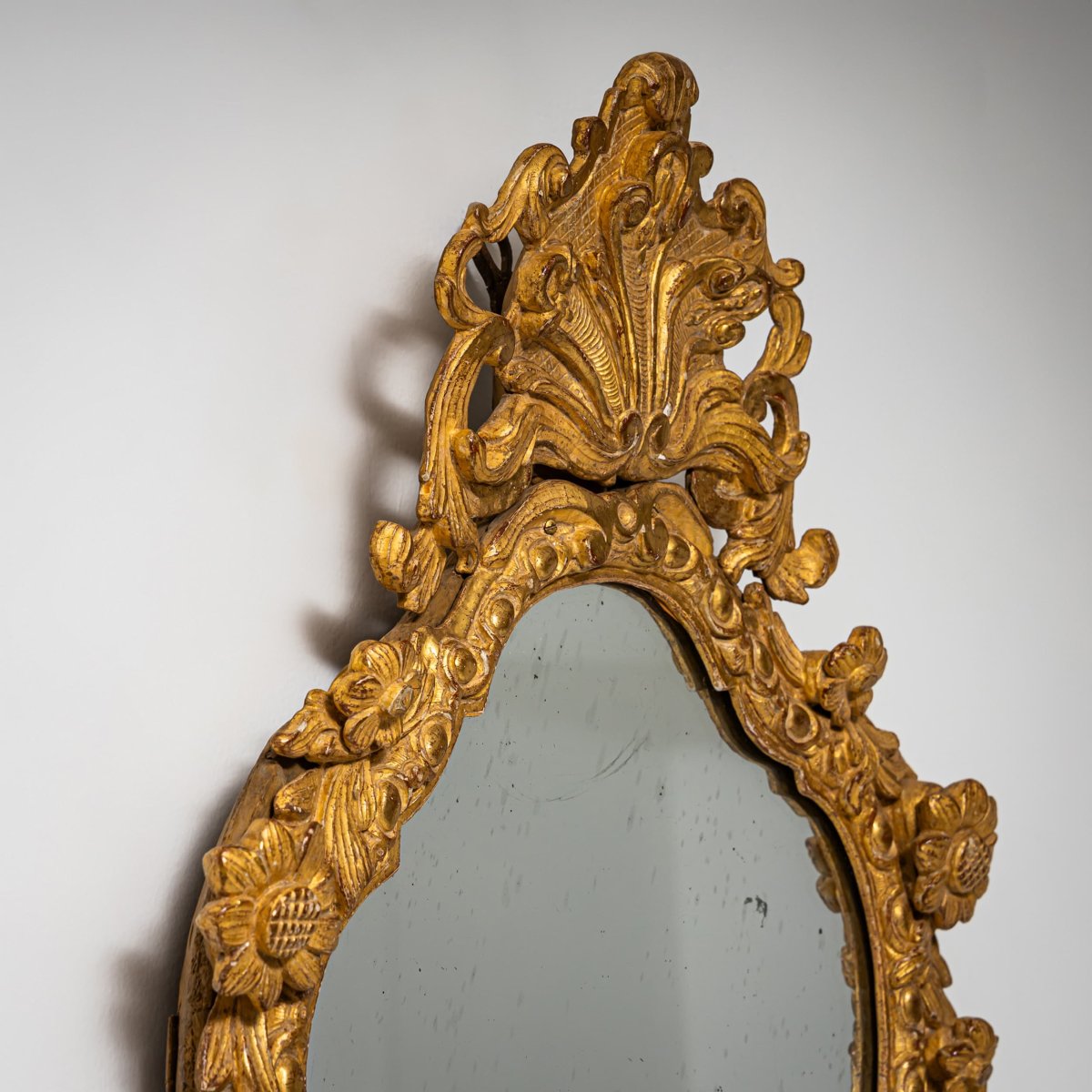 Miroir de style rococo, XIXe siècle-photo-3