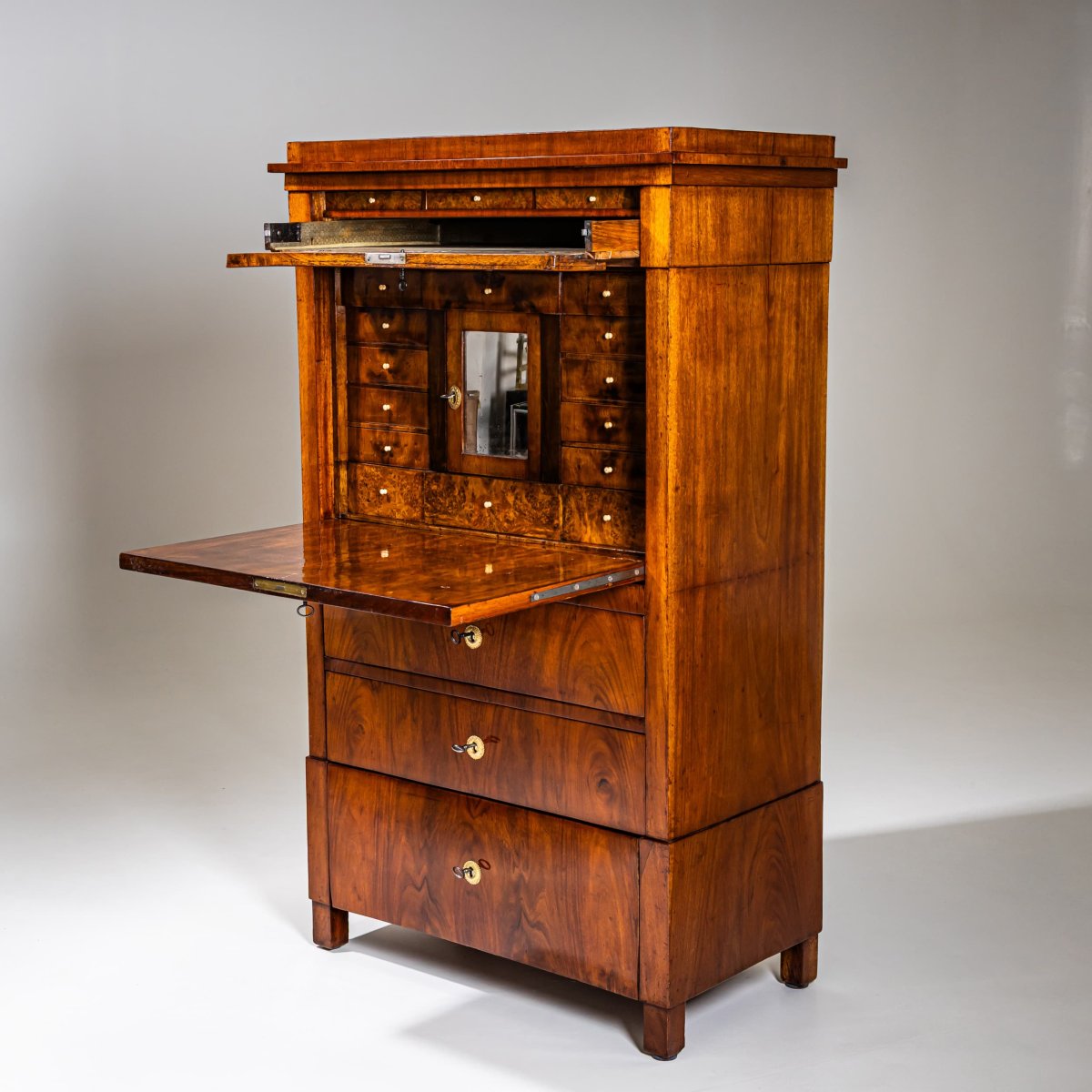 Biedermeier-style Writing Desk, Austria, Circa 1820-photo-3