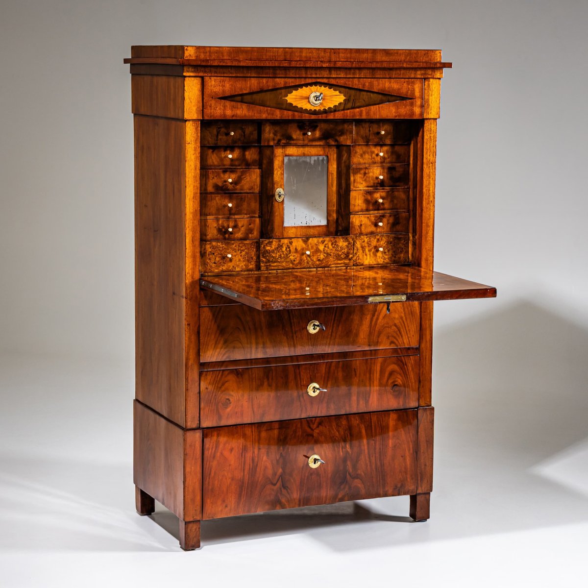 Biedermeier-style Writing Desk, Austria, Circa 1820-photo-8