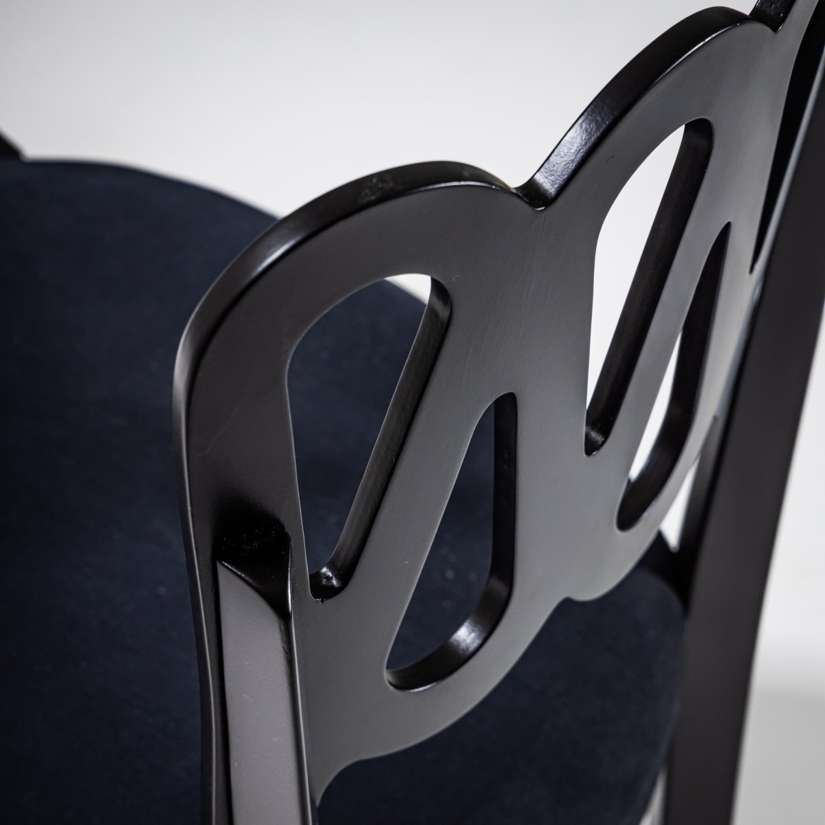 Lot de quatre chaises de salle à manger, modèle G6G, par Gio Ponti pour Montina, Italie, 1969-photo-2