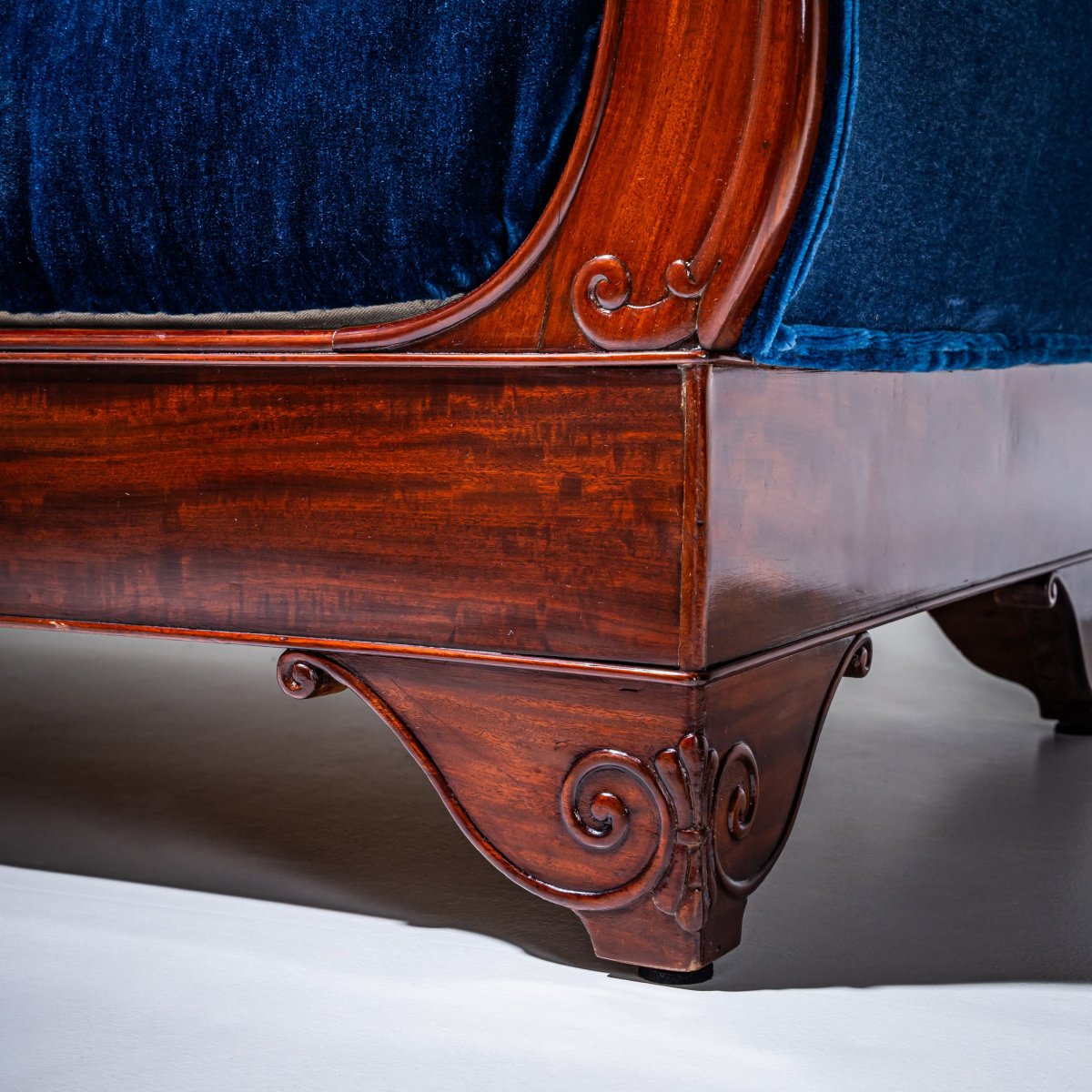 Chaise longue, Restoration period, France, circa 1830-photo-3