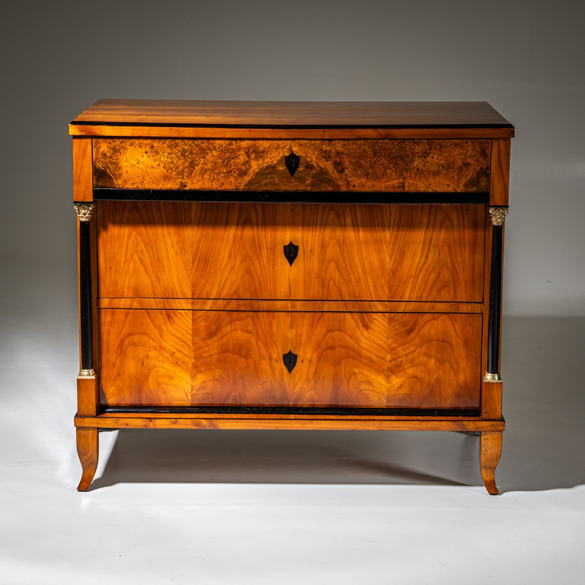 Commode de style Biedermeier, Franconie, vers 1820