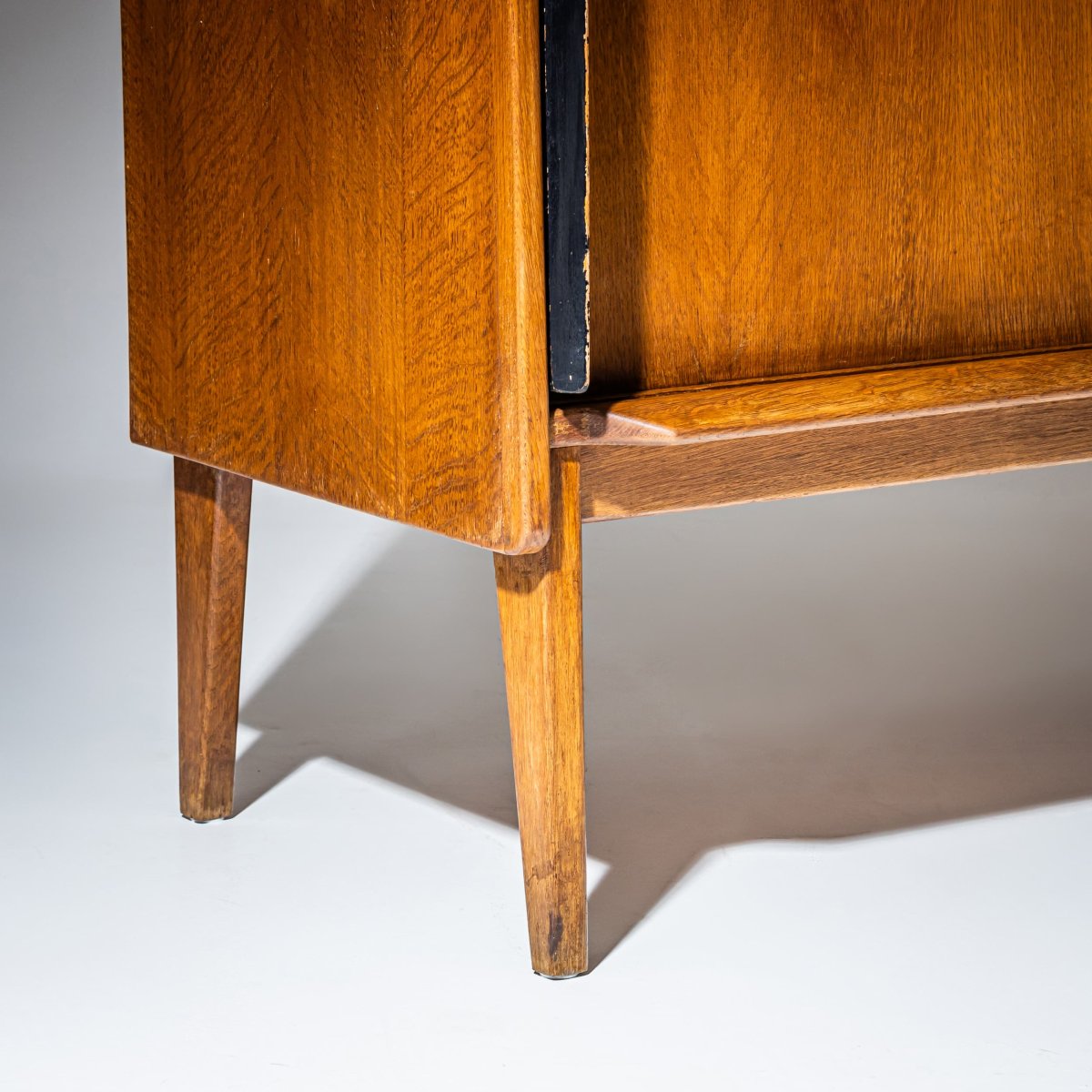 Oak Sideboard By Roger Landault, France, 1960s-photo-4