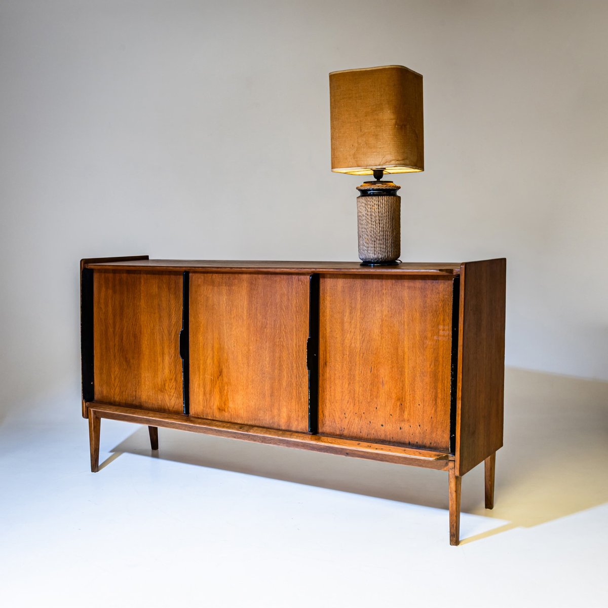 Oak Sideboard By Roger Landault, France, 1960s-photo-1