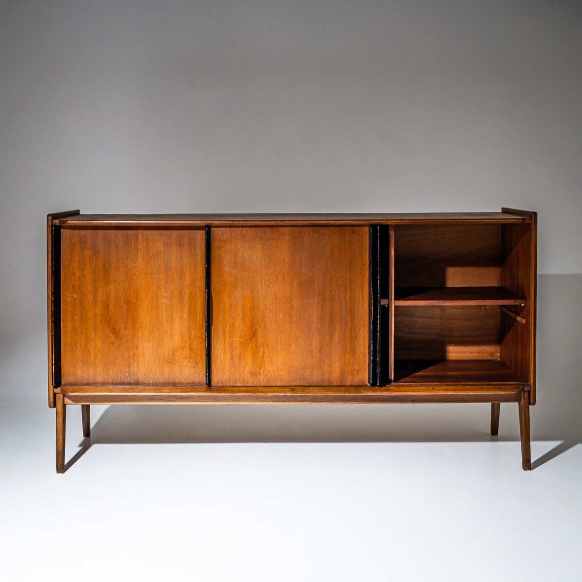 Oak Sideboard By Roger Landault, France, 1960s-photo-3