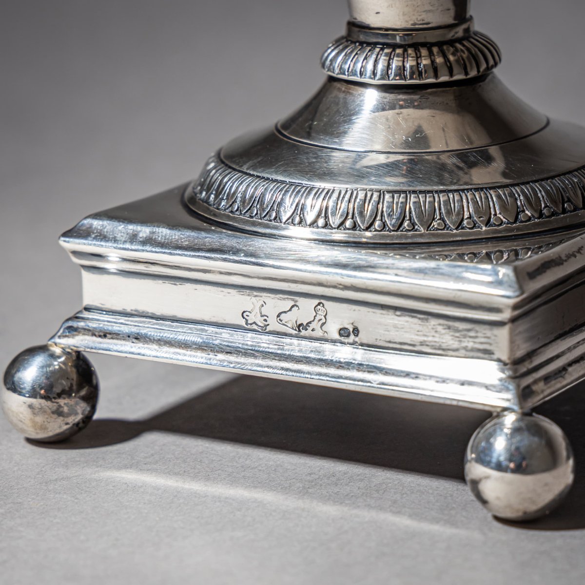 French Silver Drageoir With Cobalt-blue Glass Lining, Gilded Interior, Cahors/toulouse-photo-4